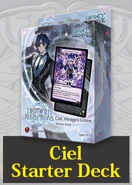 《特価品》【Starter Deck】Distorted Reflections Ciel Mirage's Grave Starter Deck ※発送方法は「ゆうパック」を選択してください。