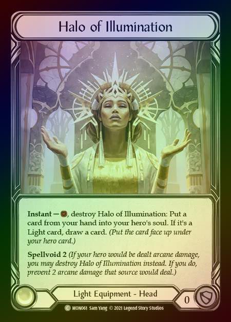 《特価品EX》【CF】[Light] Halo of Illumination [1st-MON061-C] Cold Foil