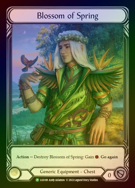《特価品EX》【CF】[Generic] Blossom of Spring (Extended art) [LGS100] (Promo) Cold Foil