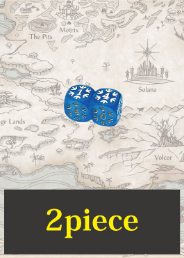 【16mm】FAB Dice フロストバイト/Frostbite x2