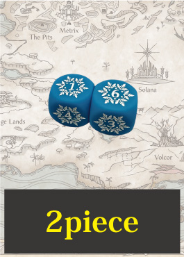 【25mm】FAB Dice フロストバイト/Frostbite x2