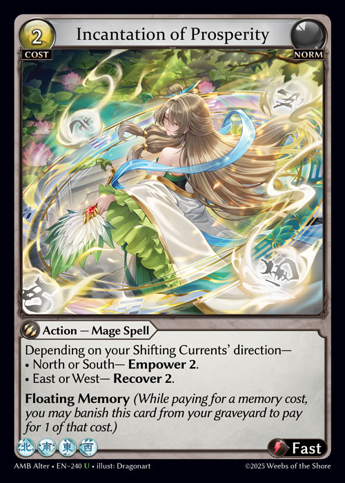 [Norm] Incantation of Prosperity [AL-AMB240-U]