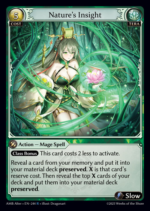 [Tera] Nature's Insight [AL-AMB244-R]