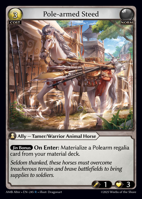 [Norm] Pole-armed Steed [AL-AMB245-R]