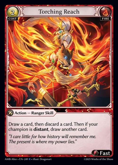 [Fire] Torching Reach [AL-AMB249-R]