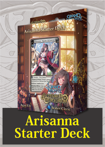 【クーポン使用不可】【Starter Deck】Alchemical Revolution Arisanna Starter Deck ※発送方法は「ゆうパック」を選択してください。
