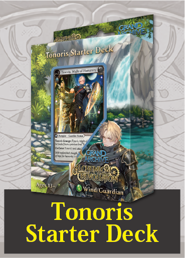 【クーポン使用不可】【Starter Deck】Alchemical Revolution Tonoris Starter Deck ※発送方法は「ゆうパック」を選択してください。