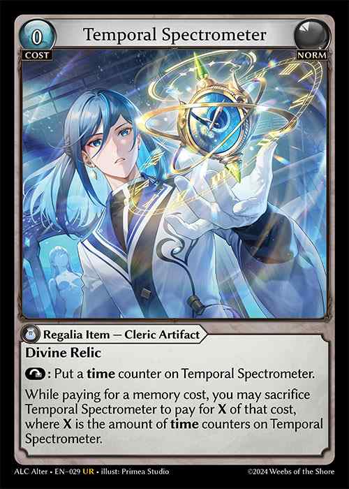 [Norm] Temporal Spectrometer [AL-ALC029-UR]