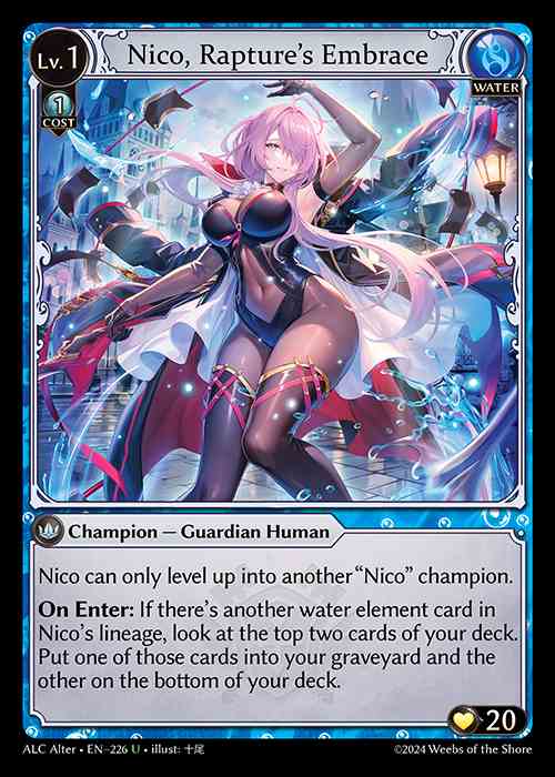 [Water] Nico, Rapture's Embrace [AL-ALC226-U]