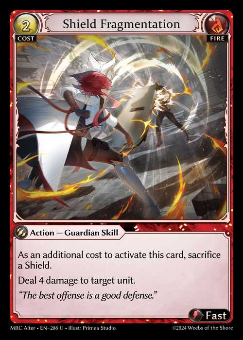 [Fire] Shield Fragmentation [AL-MRC-208-U]