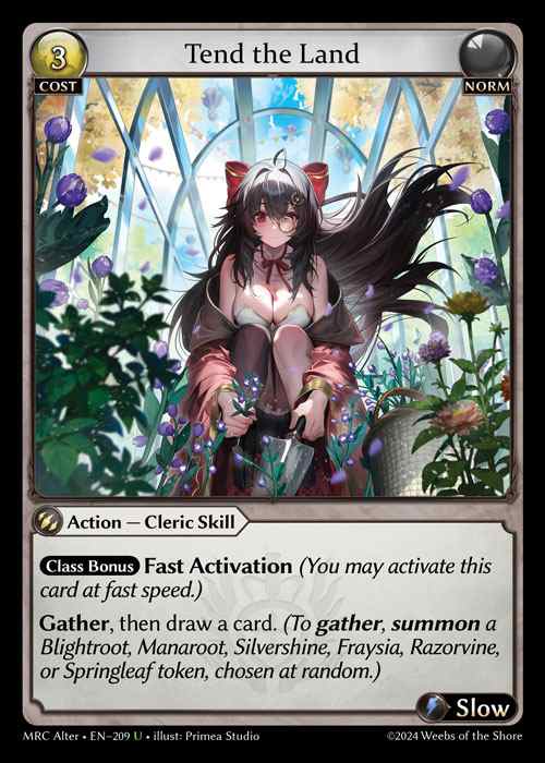 [Norm] Tend the Land [AL-MRC-209-U]