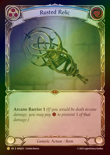 【RF】【EN】[Generic] 錆び付いた遺物/Rusted Relic [ANQ023-Gold]
