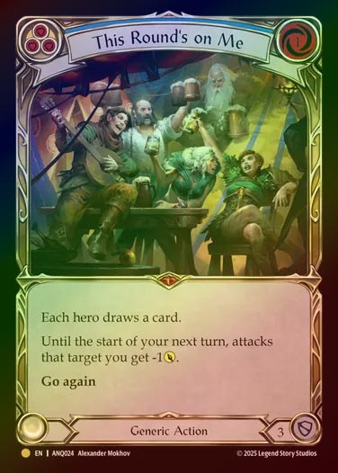 【RF】【EN】[Generic] 俺の奢り/This Round's on Me [ANQ024-Gold]