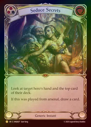 【RF】【EN】[Generic] 誘惑と窃取/Seduce Secrets [ANQ027-Gold]