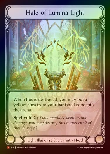 【CF】【EN】[Light Illusionist] Halo of Lumina Light [APR003-M]