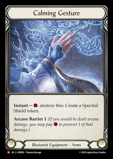 【EN】[Illusionist] Calming Gesture [APR005-M]