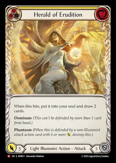 【EN】[Light Illusionist] Herald of Erudition [APR011-M]