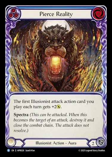 【EN】[Illusionist] Pierce Reality(blue) [APR026-R]