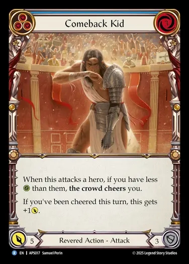 【EN】[Revered] 返り咲き/Comeback Kid(blue) [APS017-R]