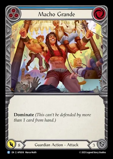 【EN】[Guardian] マッチョ・グランデ/Macho Grande(blue) [APS018-R]