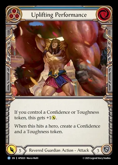 【EN】[Revered Guardian] アゲるプレイ/Uplifting Performance(blue) [APS020-R]