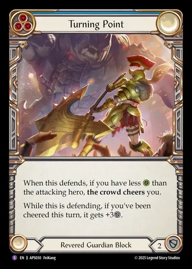 【EN】[Revered Guardian] 巡り来る転機/Cost: [APS030-S]