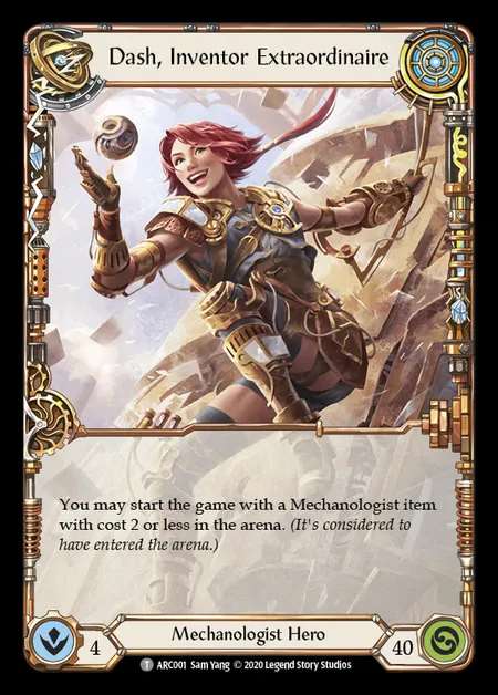[Mechanologist] Dash, Inventor Extraordinaire [UL-ARC001-T]