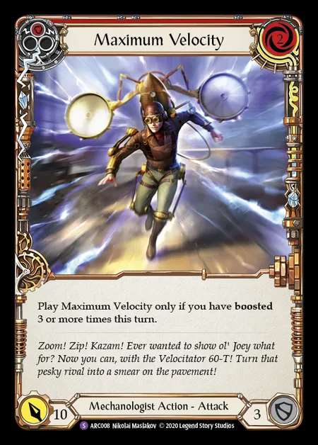 [Mechanologist] Maximum Velocity [UL-ARC008-S]