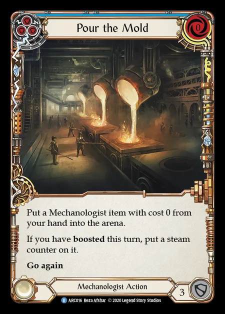[Mechanologist] Pour the Mold [UL-ARC016-R] (blue)