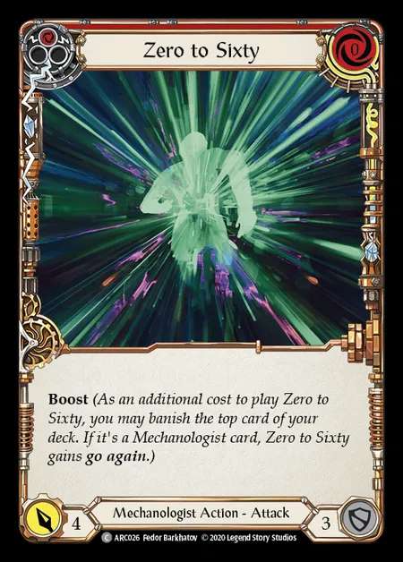 [Mechanologist] Zero to Sixty [UL-ARC026-C] (red)