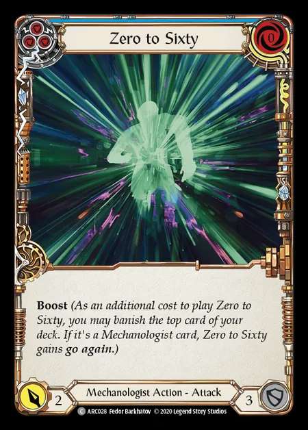 [Mechanologist] Zero to Sixty [UL-ARC028-C] (blue)