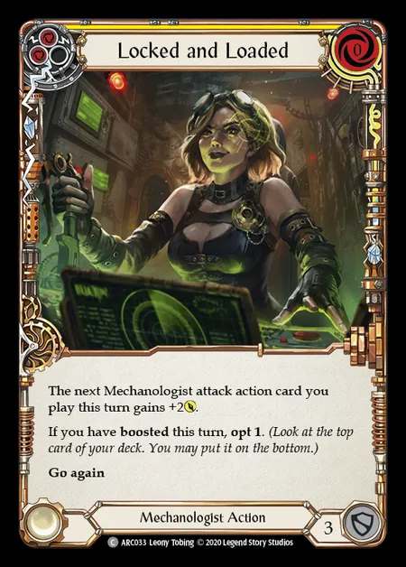 [Mechanologist] Locked and Loaded [UL-ARC033-C] (yellow)