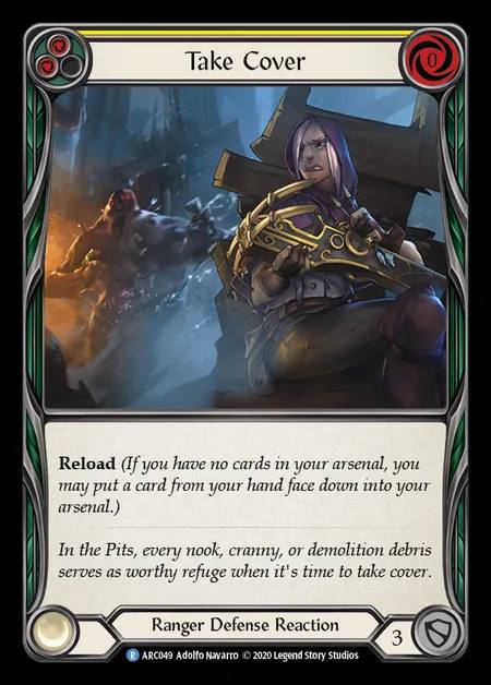 [Ranger] Take Cover [UL-ARC049-R] (yellow)