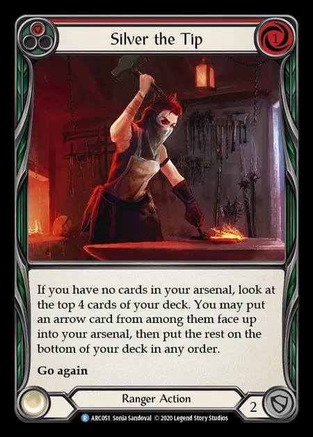 [Ranger] Silver the Tip [UL-ARC051-R] (red)