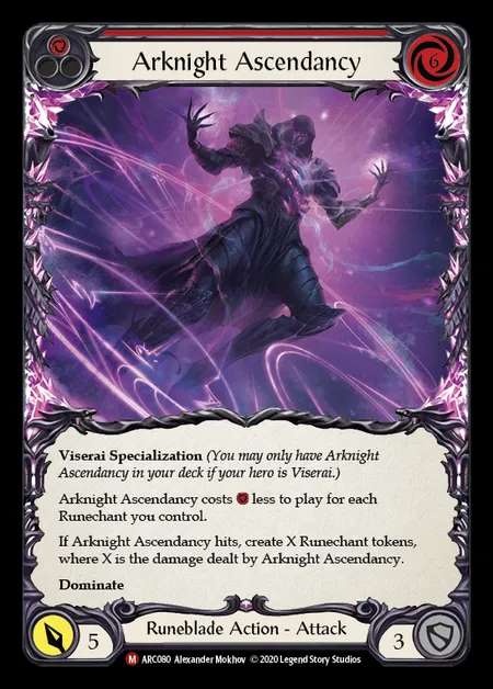 [Runeblade] Arknight Ascendancy [UL-ARC080-M]