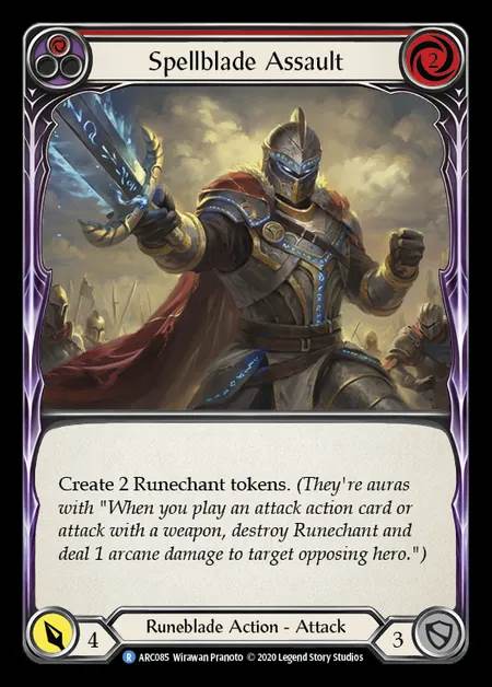[Runeblade] Spellblade Assault [UL-ARC085-R] (red)