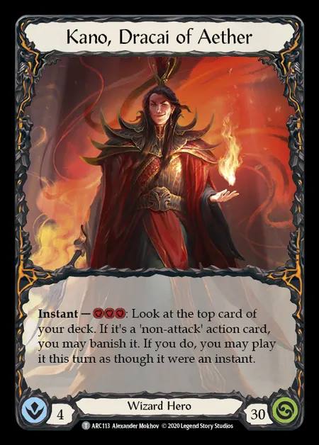 [Wizard] Kano, Dracai of Aether [UL-ARC113-T]