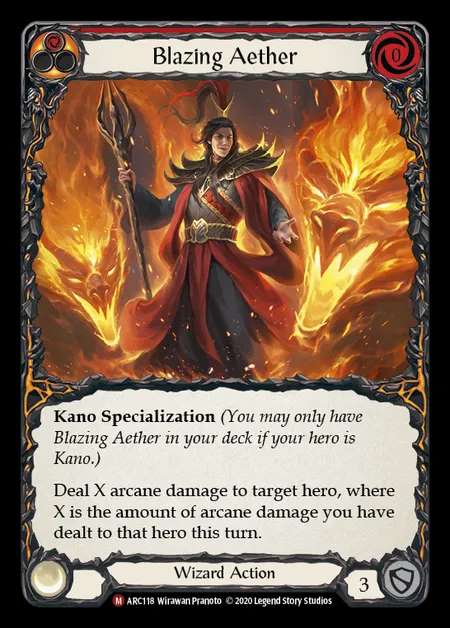 [Wizard] Blazing Aether [UL-ARC118-M]