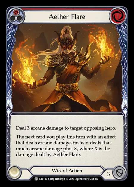 [Wizard] Aether Flare [UL-ARC132-C] (red)