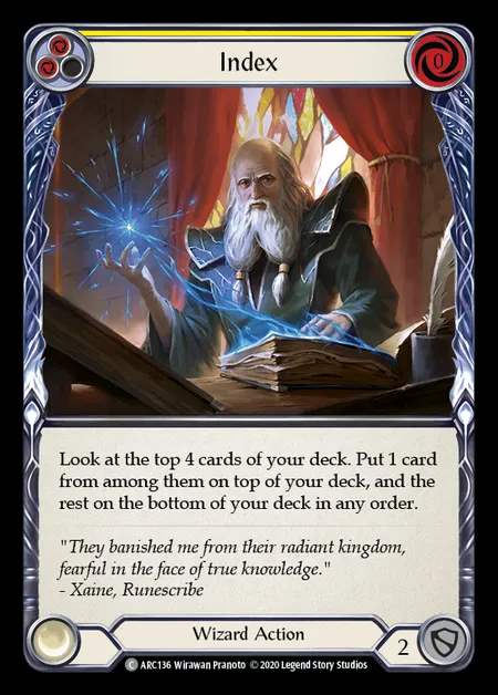 [Wizard] Index [UL-ARC136-C] (yellow)