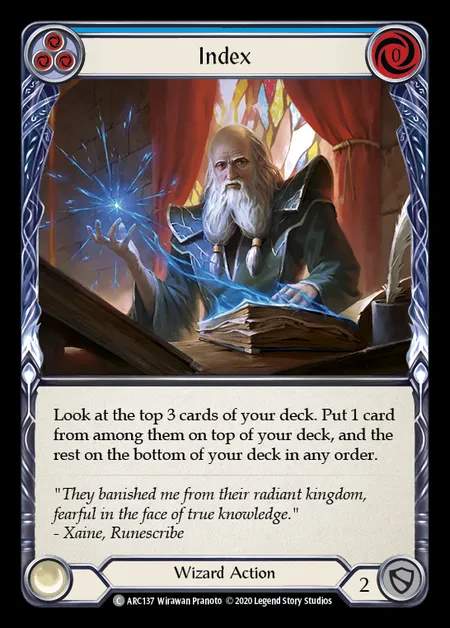[Wizard] Index [UL-ARC137-C] (blue)