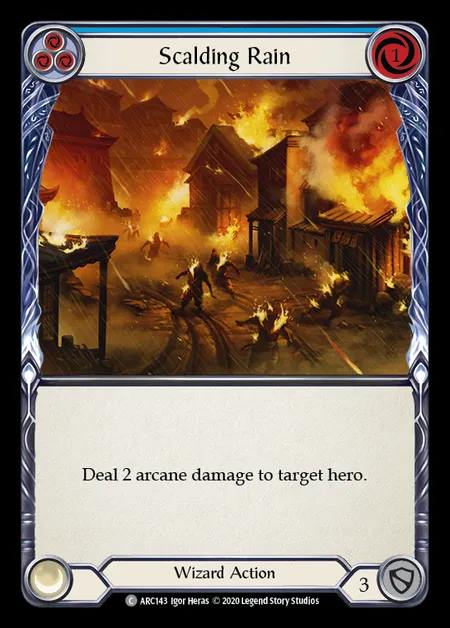 [Wizard] Scalding Rain [UL-ARC143-C] (blue)