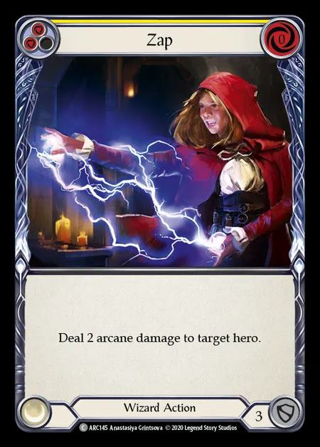 [Wizard] Zap [UL-ARC145-C] (yellow)