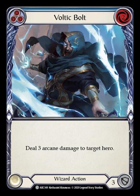 [Wizard] Voltic Bolt [UL-ARC149-C] (blue)