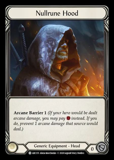 [Generic] Nullrune Hood [UL-ARC155-C]