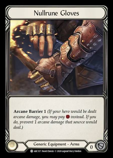 [Generic] Nullrune Gloves [UL-ARC157-C]