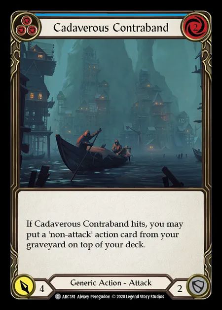 [Generic] Cadaverous Contraband [UL-ARC181-C] (blue)