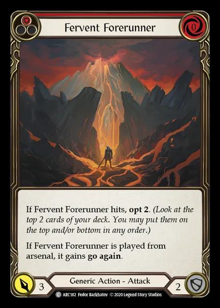 [Generic] Fervent Forerunner [UL-ARC182-C] (red)
