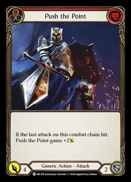 [Generic] Push the Point [UL-ARC188-C] (red)