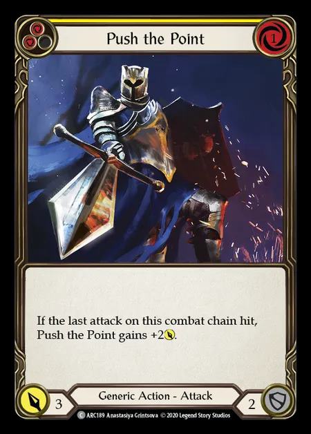 [Generic] Push the Point [UL-ARC189-C] (yellow)